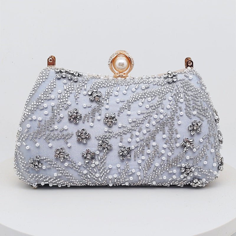 Beaded Cheongsam Evening Wedding Bridal Clutch Ralo Collection - RALO COLLECTION STUDIO