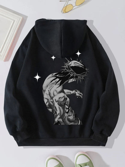 Women's Fashion Casual Letter Jesus Print Hoodie - RALO COLLECTION STUDIO