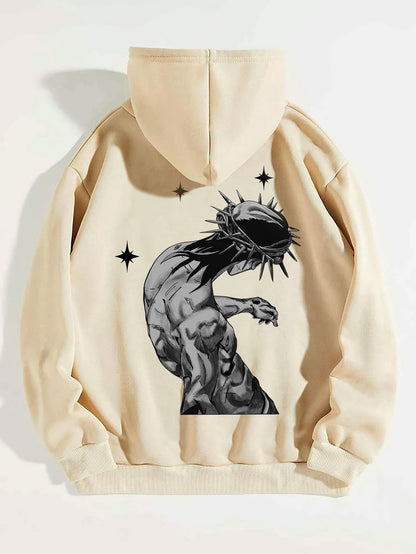 Women's Fashion Casual Letter Jesus Print Hoodie - RALO COLLECTION STUDIO