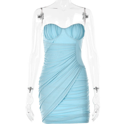 Women's Fashion Off-neck Tube Top Dress - RALO COLLECTION STUDIO