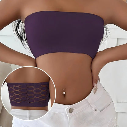 Womens Hollowed-Out Seamless Strapless Bra Set - RALO COLLECTION STUDIO