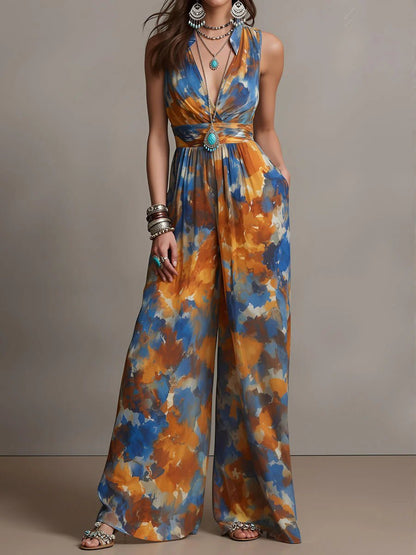 RALLO Women’s Fashion Waist-Cinching Jumpsuit - RALO COLLECTION STUDIO