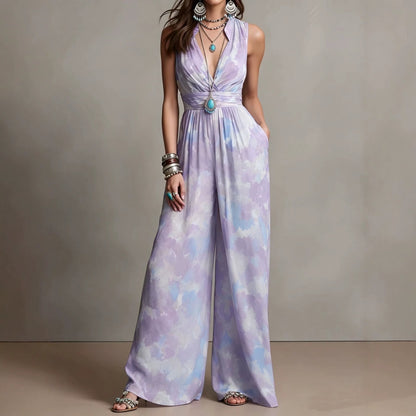 RALLO Women’s Fashion Waist-Cinching Jumpsuit - RALO COLLECTION STUDIO