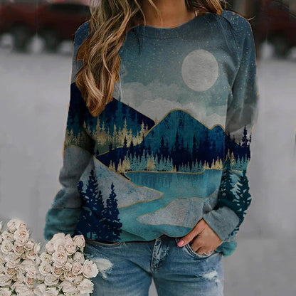 Women's printed t-shirt t-shirt with T-shirt - RALO COLLECTION STUDIO