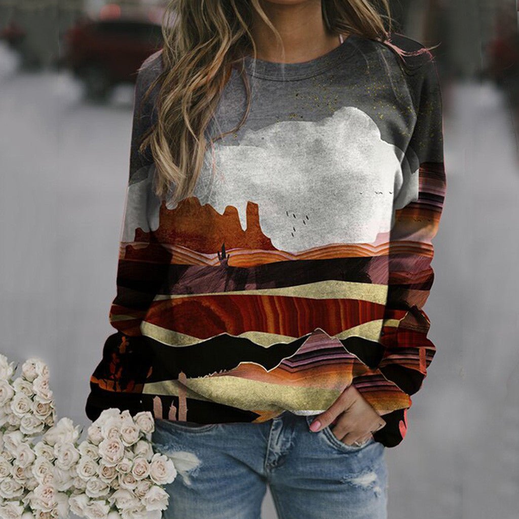 Women's printed t-shirt t-shirt with T-shirt - RALO COLLECTION STUDIO