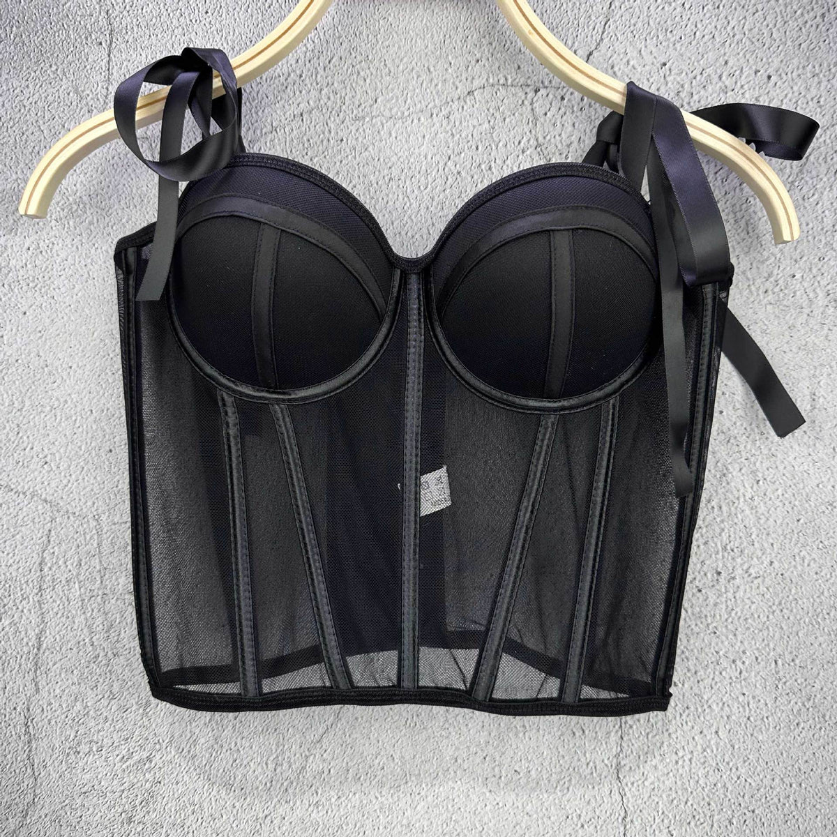 Womens Sexy Strapless Bandeau With Waist-cinching Straps - RALO COLLECTION STUDIO