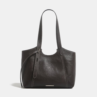 Womens Sophisticated High-capacity Fashionable Commuter Shoulder Bag - RALO COLLECTION STUDIO
