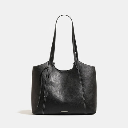 Womens Sophisticated High-capacity Fashionable Commuter Shoulder Bag - RALO COLLECTION STUDIO