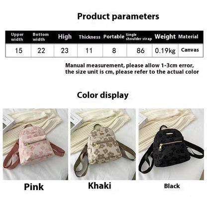 Women's Summer Flowers Backpack Bags - RALO COLLECTION STUDIO