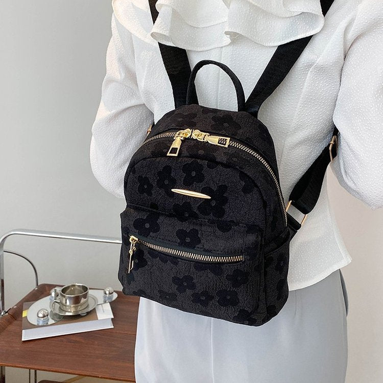 Women's Summer Flowers Backpack Bags - RALO COLLECTION STUDIO