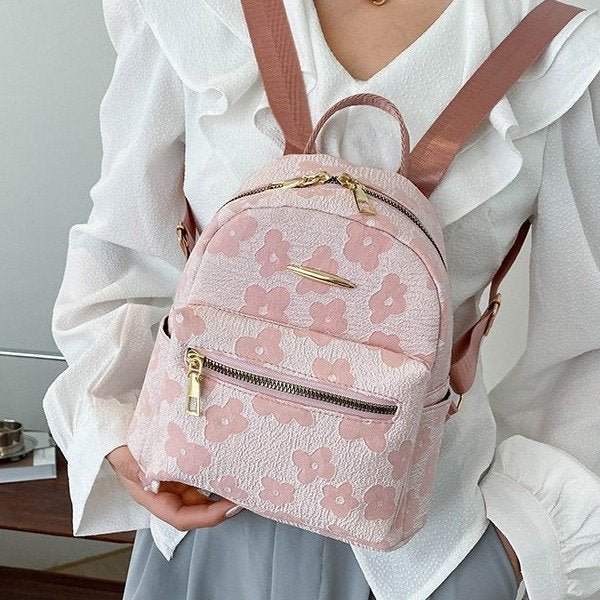 Women's Summer Flowers Backpack Bags - RALO COLLECTION STUDIO