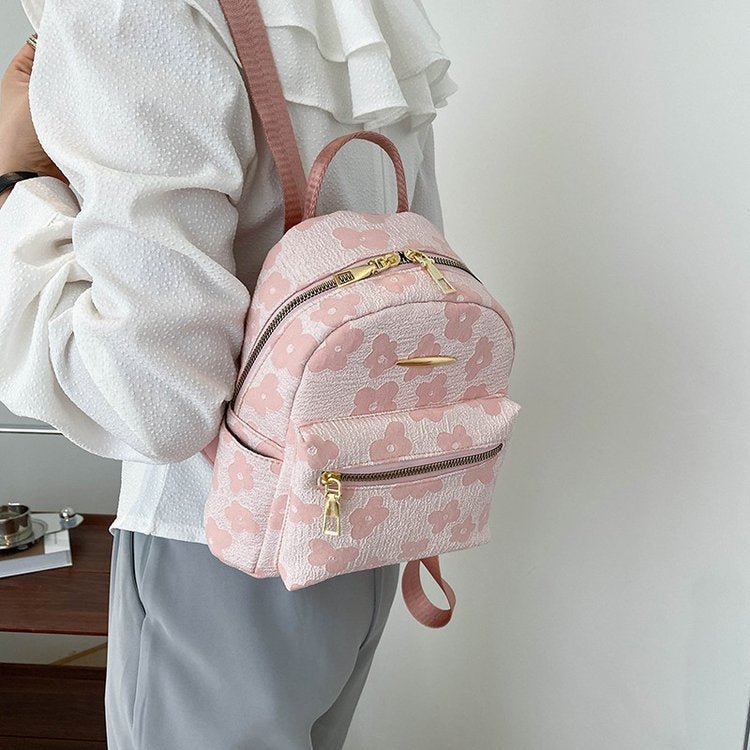 Women's Summer Flowers Backpack Bags - RALO COLLECTION STUDIO