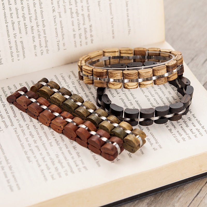 Wooden Bracelet For Couple Men And Women - RALO COLLECTION STUDIO