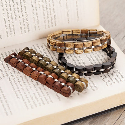 Wooden Bracelet For Couple Men And Women - RALO COLLECTION STUDIO