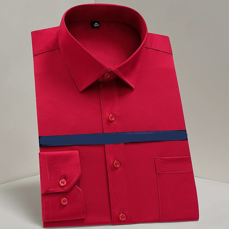 Work Clothes Mercerized Stretch Shirt Men - RALO COLLECTION STUDIO