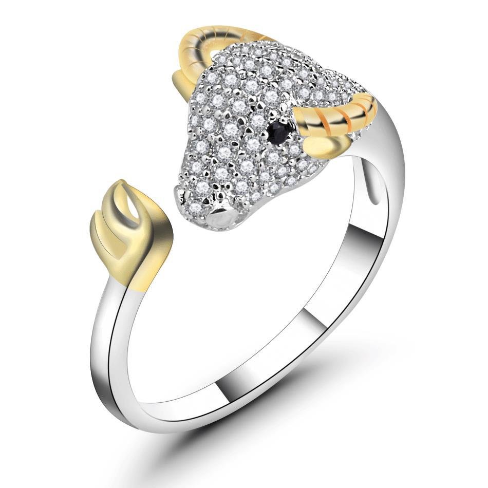 Zodiac Ring, Sterling Silver Ring, Female Ring, Natal Year Ring - RALO COLLECTION STUDIO